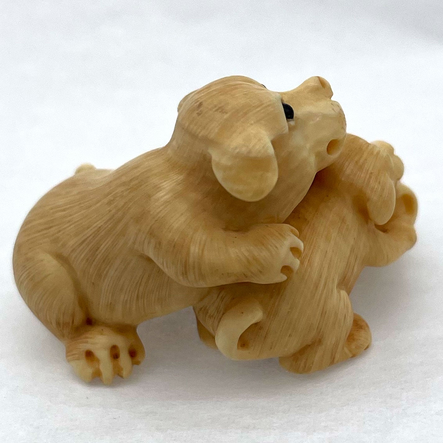 Ivory Netsuke Dog