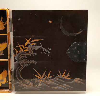 百蝶蒔繪五斗櫃