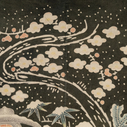 Tsutsugaki: Pine, Bamboo and Plum in Snow