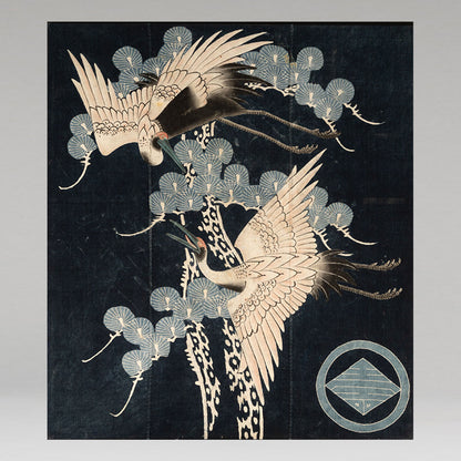 Tsutsugaki Pine and Crane