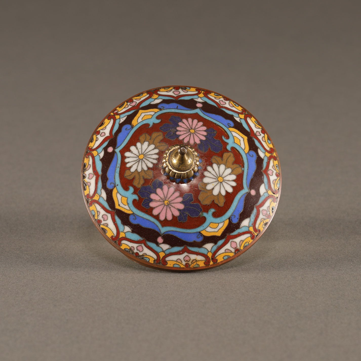 Cloisonné Incense Burner with Phoenix Design