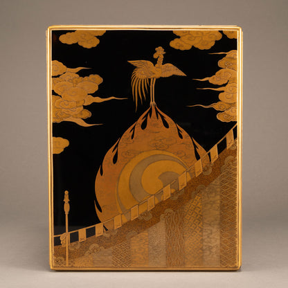 蒔絵鳳凰図面箱