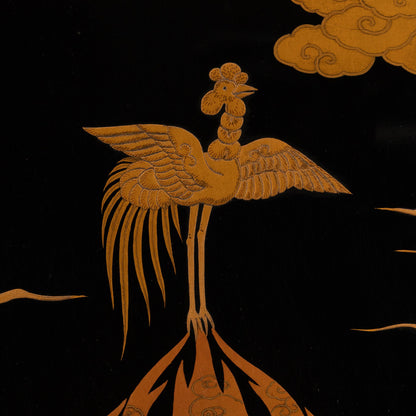 蒔絵鳳凰図面箱