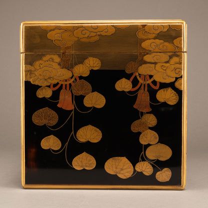 蒔絵鳳凰図面箱