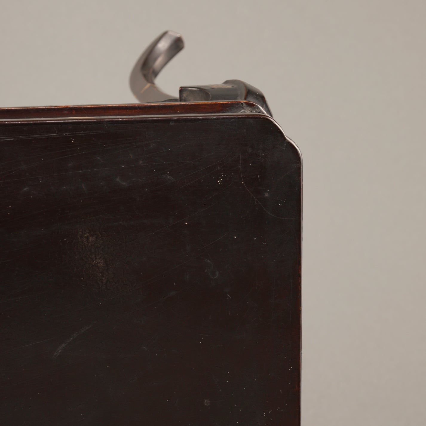 Japanese Makie Kasuga Stand with Scattered Flower Design