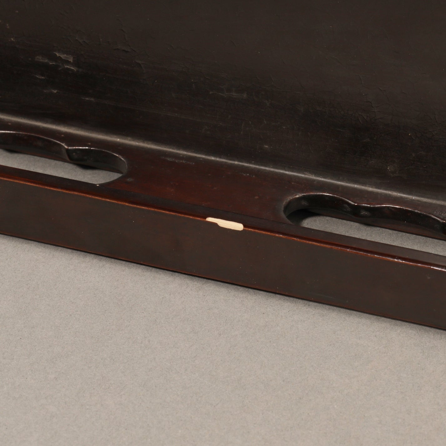 Japanese Makie Kasuga Stand with Scattered Flower Design