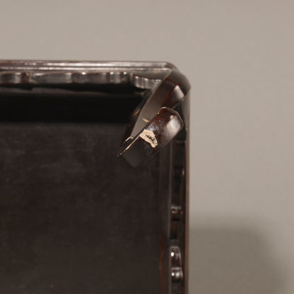 Japanese Makie Kasuga Stand with Scattered Flower Design