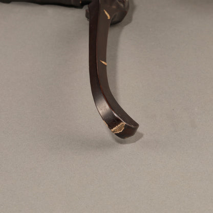 Japanese Makie Kasuga Stand with Scattered Flower Design