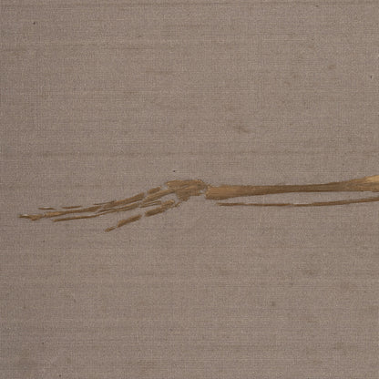 (伝) 飯田新七 / 骸骨図刺繍画 (2点1組)