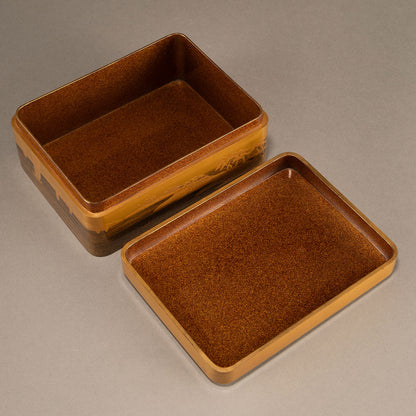 蒔絵三重塔図香箱