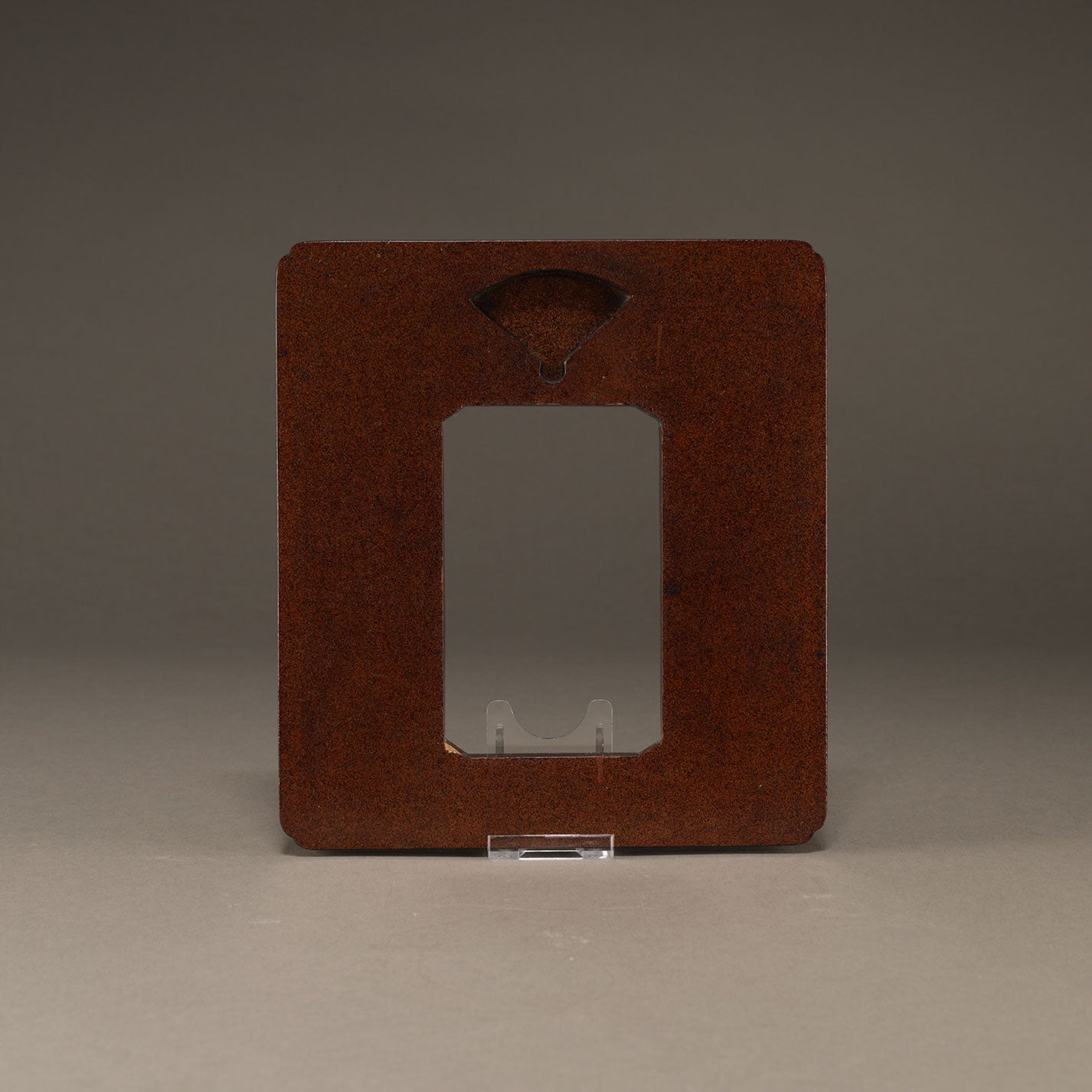 Silver pear skin Maki-e writing box designed with snowball play