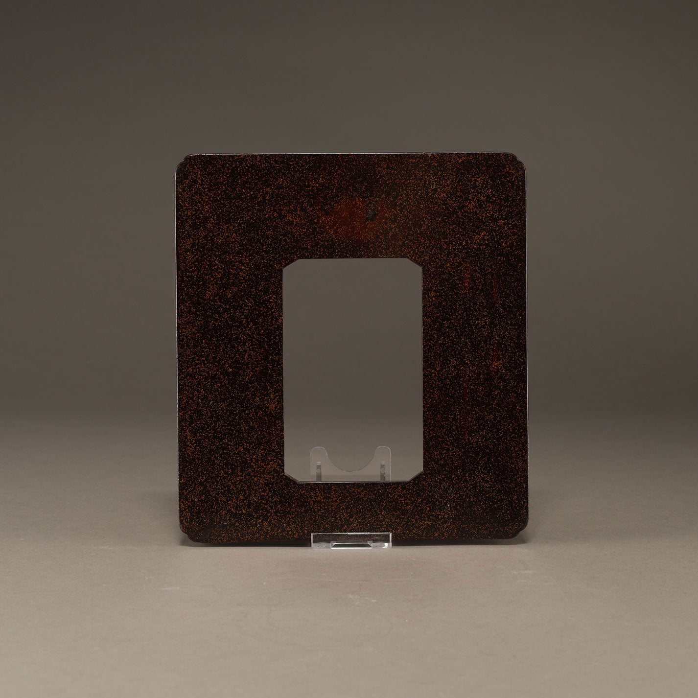 Silver pear skin Maki-e writing box designed with snowball play