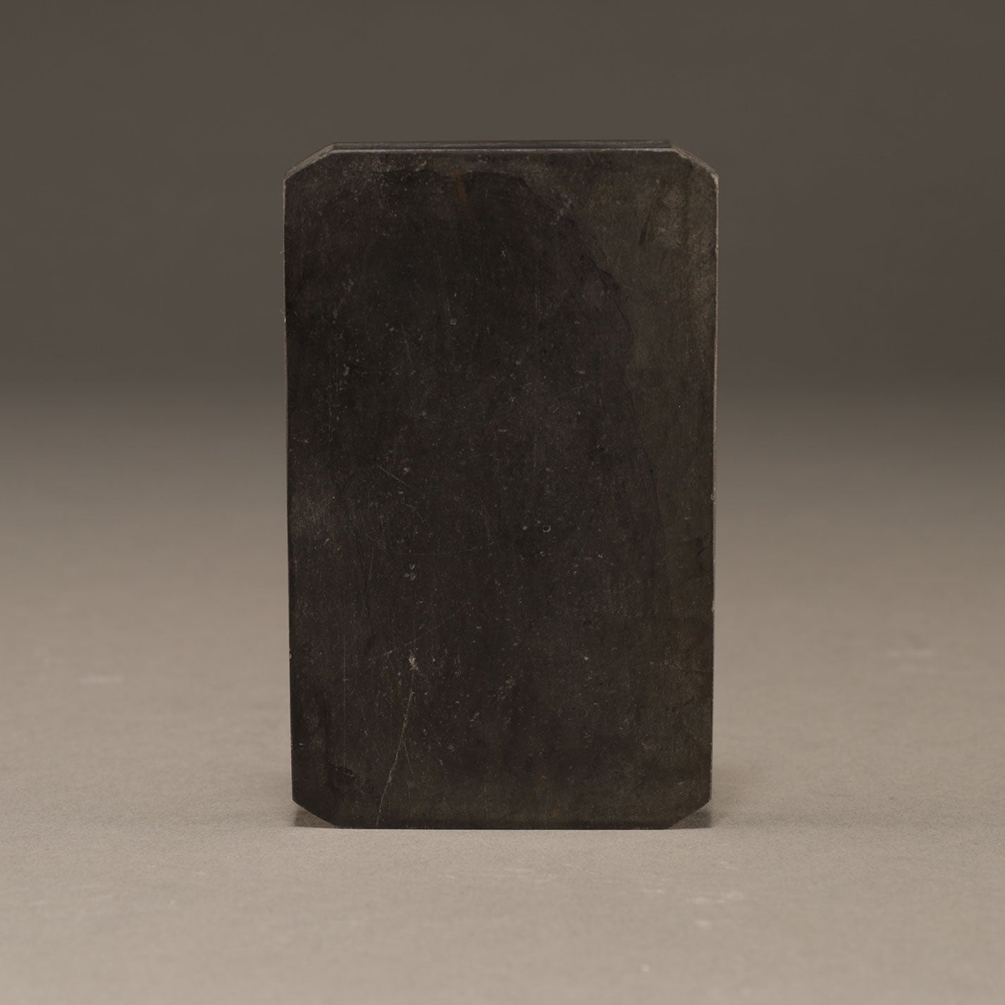 Silver pear skin Maki-e writing box designed with snowball play