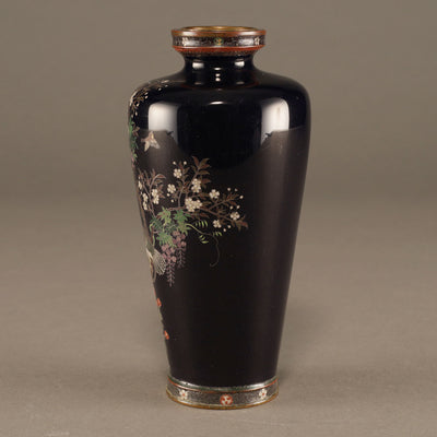 七宝花鳥紋花瓶