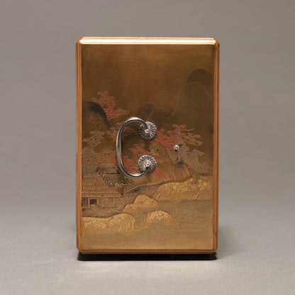 Landscape Maki-e Small Cabinet
