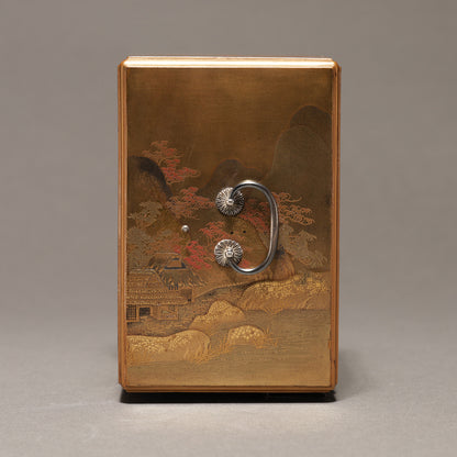 Landscape Maki-e Small Cabinet