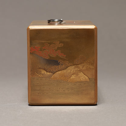 Landscape Maki-e Small Cabinet