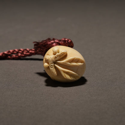Puppy Maki-e Inrō (with Ivory Sennin Netsuke)