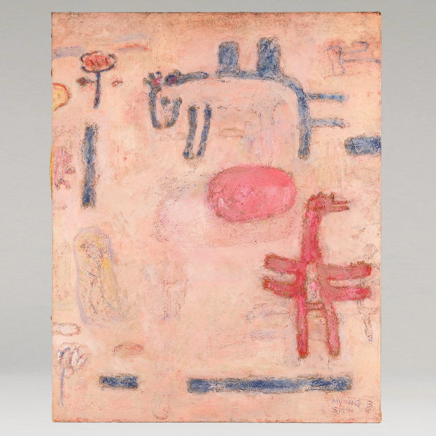 辛 明範 Myong-bom SHIN  신명범(Korean 1942-)