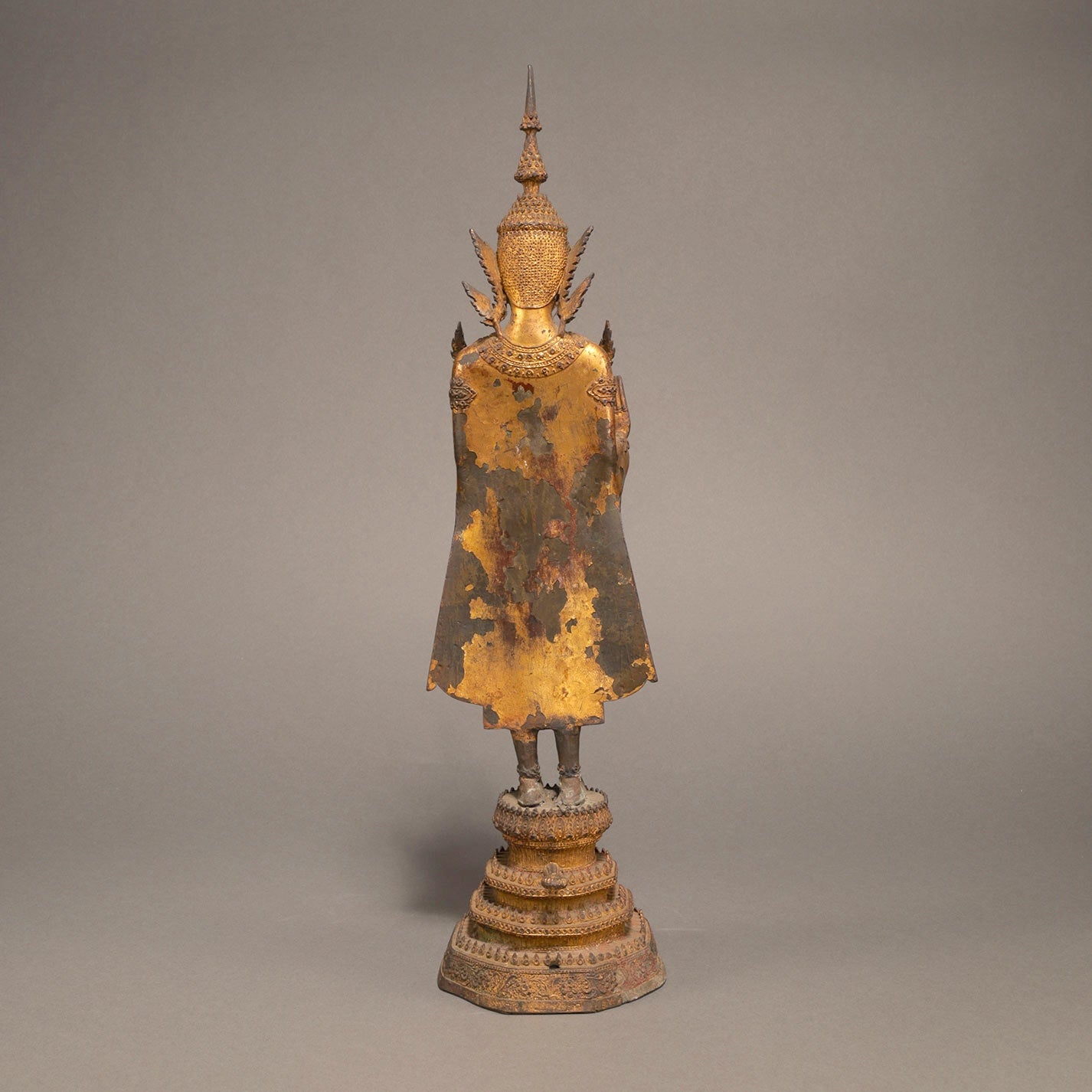 Gold lacquered Bodhisattva