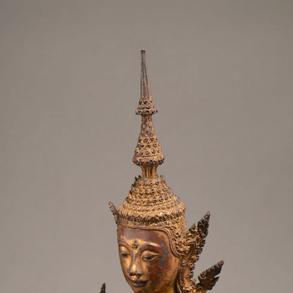 Gold lacquered Bodhisattva