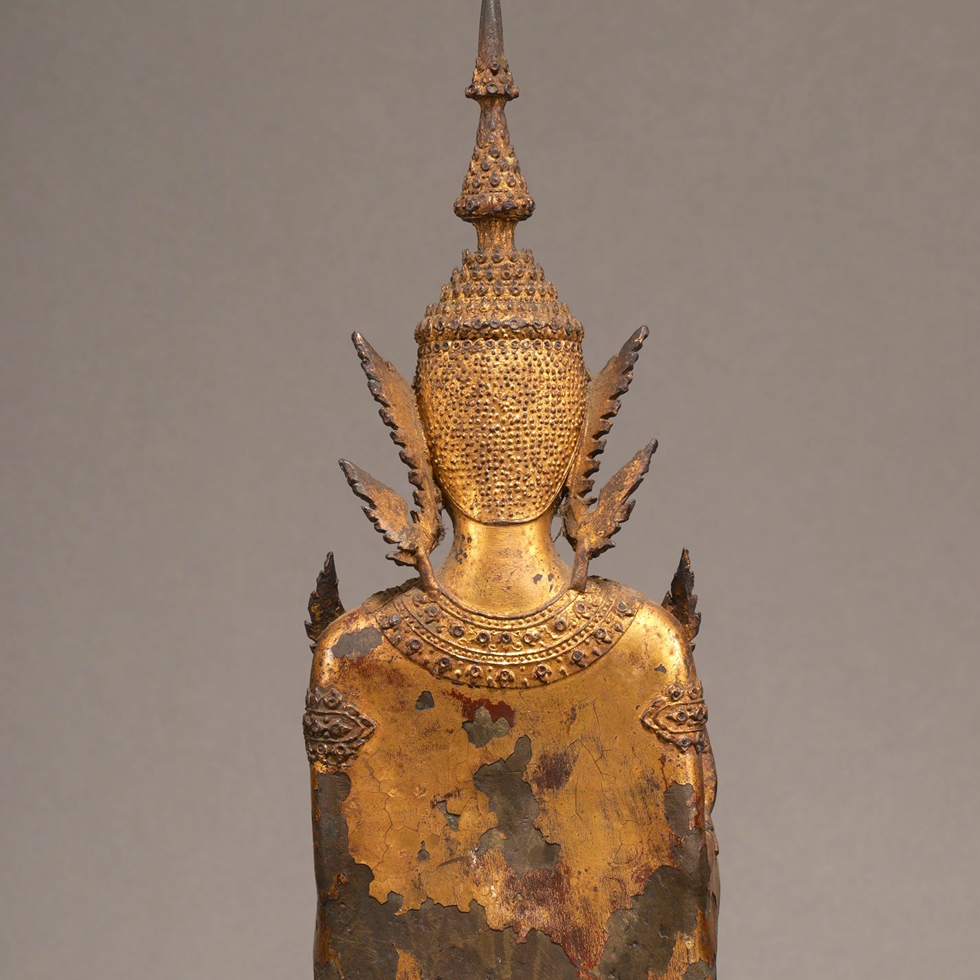 Gold lacquered Bodhisattva