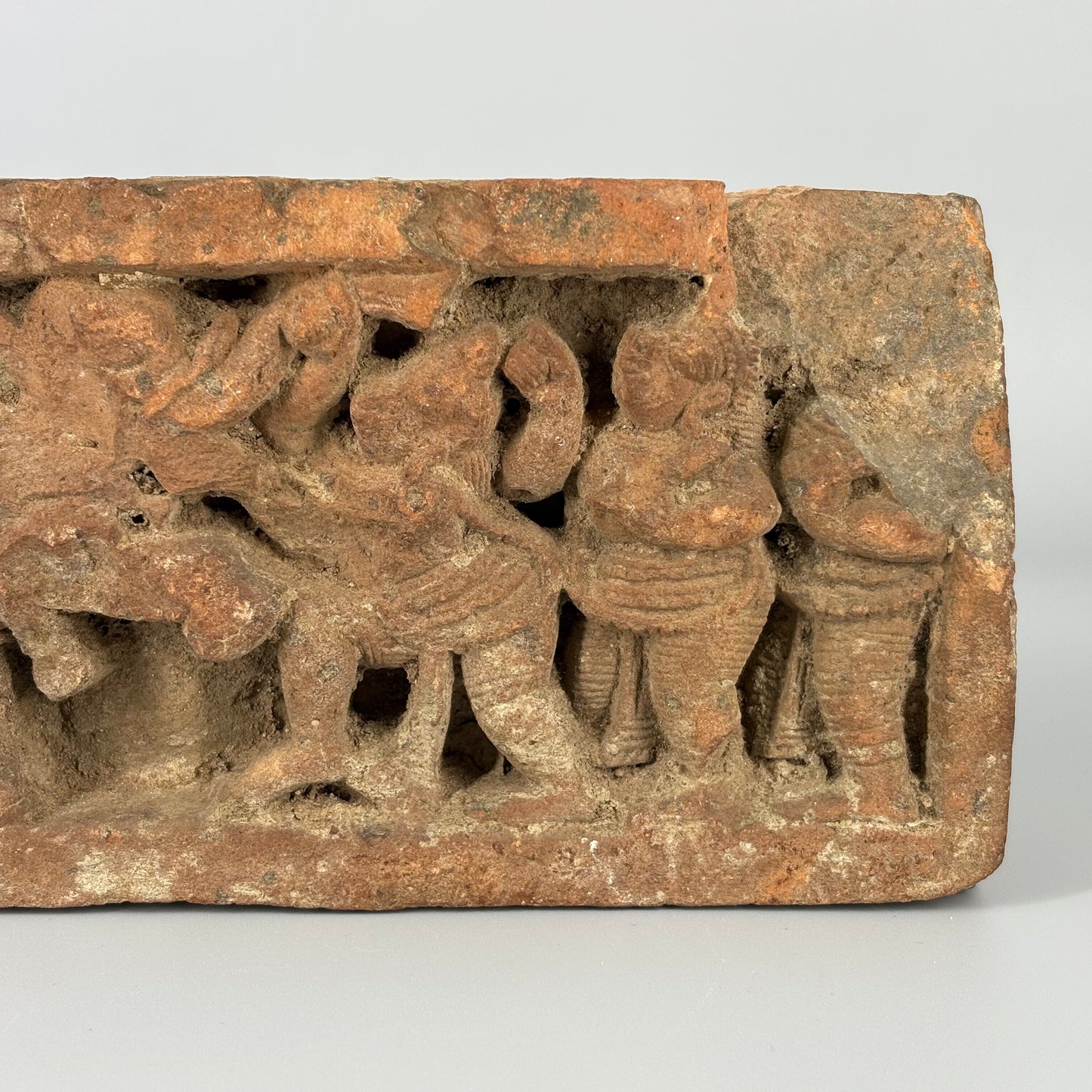 Medieval Indian Sandstone Relief of Ganesha [OB0144]
