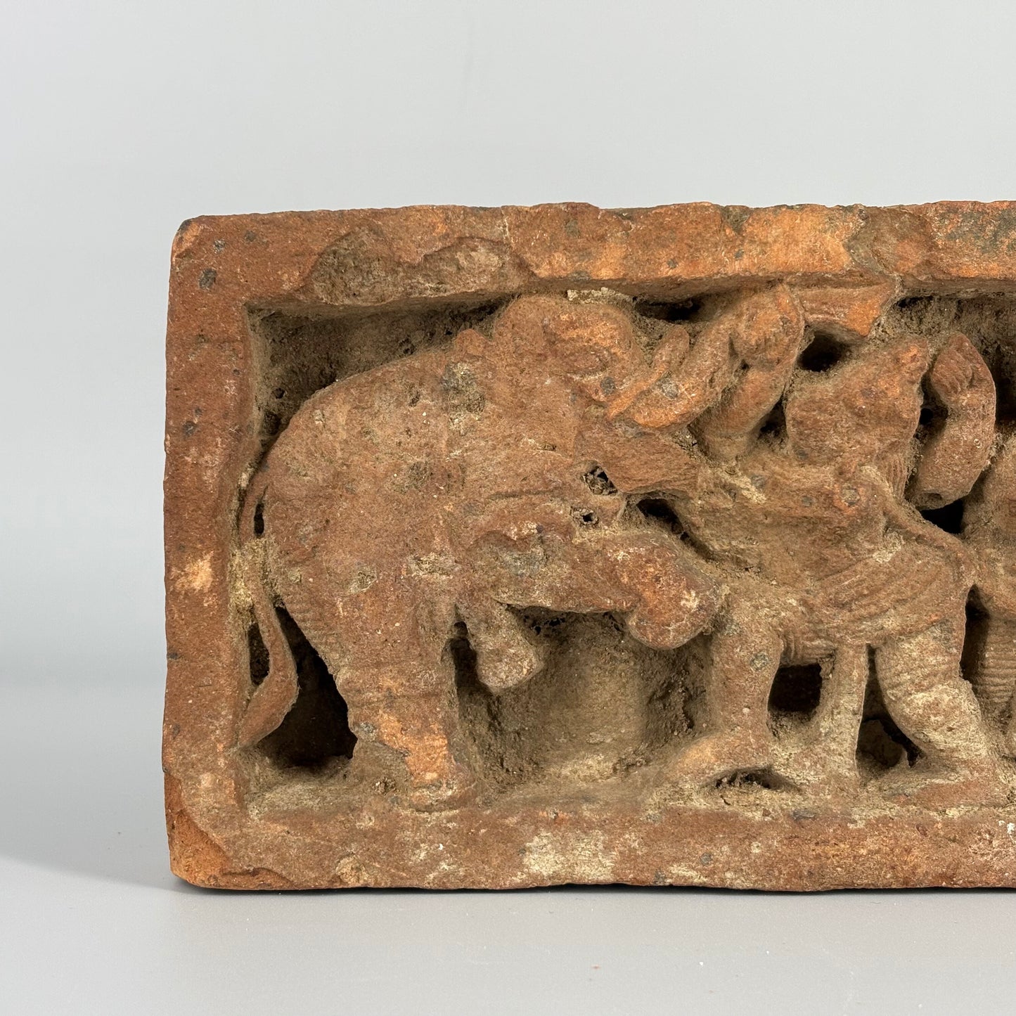 Medieval Indian Sandstone Relief of Ganesha [OB0144]