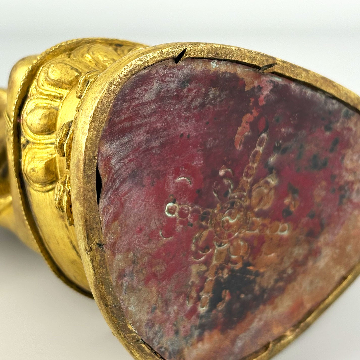 銅鍍金釋迦牟尼仏像