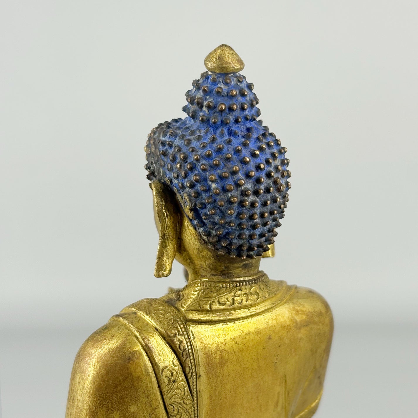 銅鍍金釋迦牟尼仏像