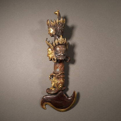 Tibetan Gilt Bronze Kartika