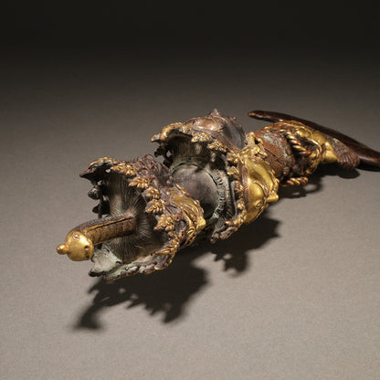 Tibetan Gilt Bronze Kartika