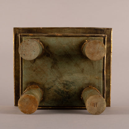 Jade Incense Burner with Bronze Decorations and Bird-and-Beast Design