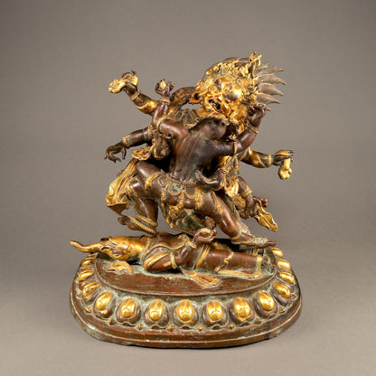 Gilt Bronze Statue of Daikokuten