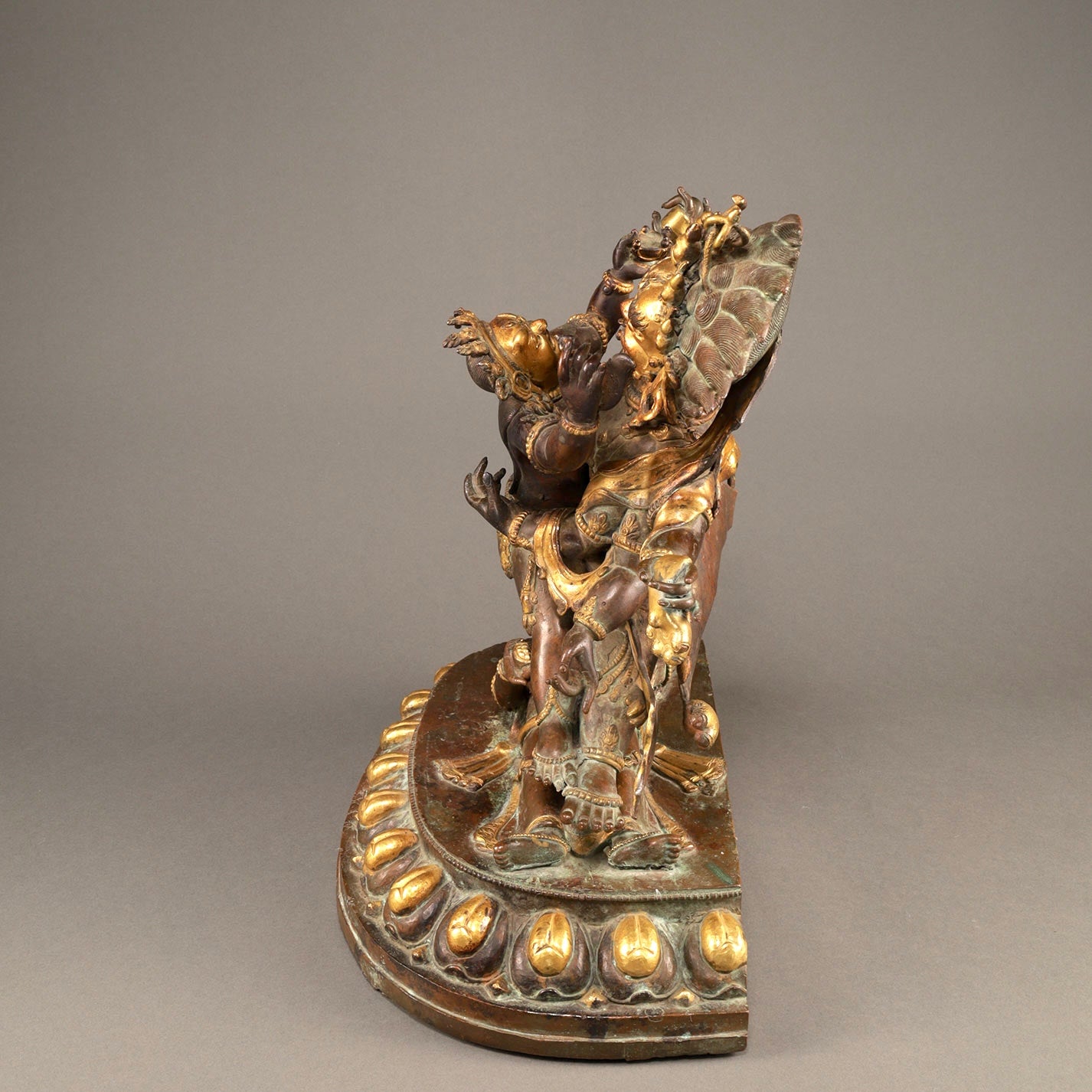 Gilt Bronze Statue of Daikokuten