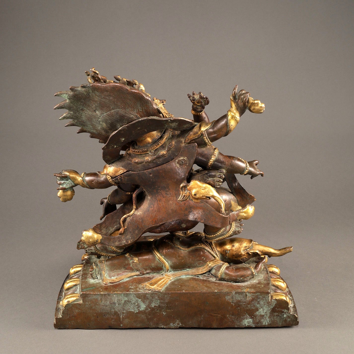 Gilt Bronze Statue of Daikokuten