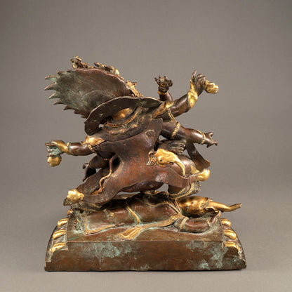 Gilt Bronze Statue of Daikokuten