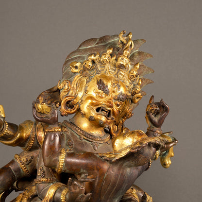 Gilt Bronze Statue of Daikokuten