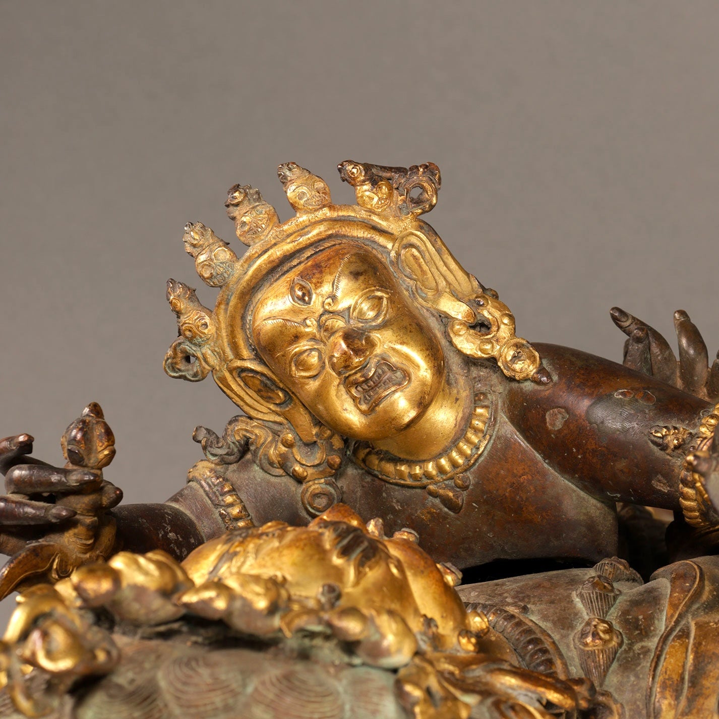 Gilt Bronze Statue of Daikokuten