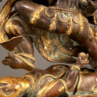 Gilt Bronze Statue of Daikokuten