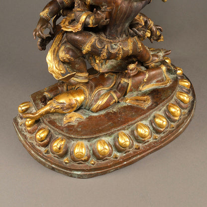 Gilt Bronze Statue of Daikokuten