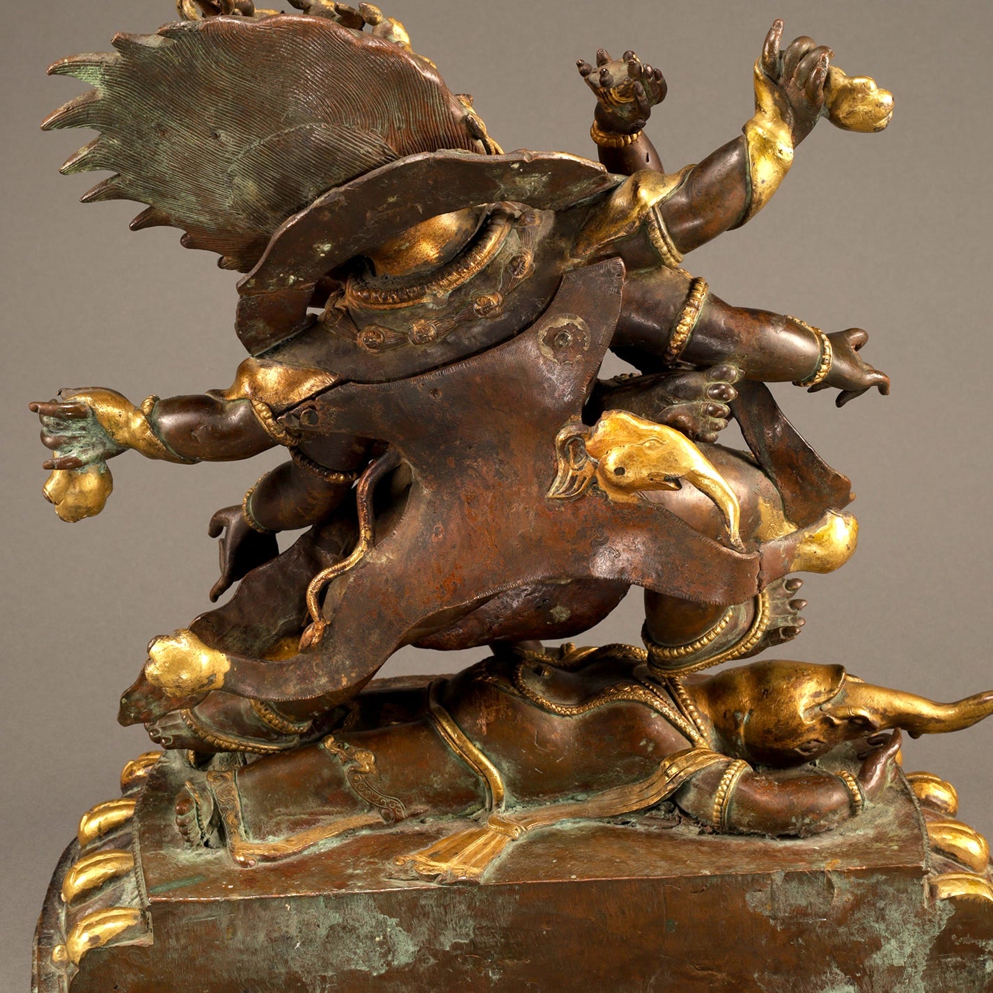 Gilt Bronze Statue of Daikokuten