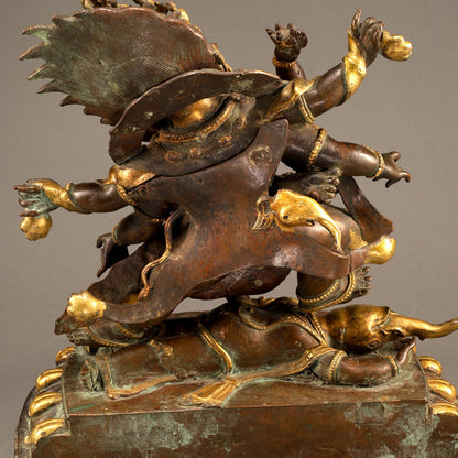 Gilt Bronze Statue of Daikokuten