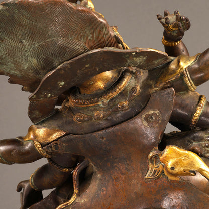 Gilt Bronze Statue of Daikokuten