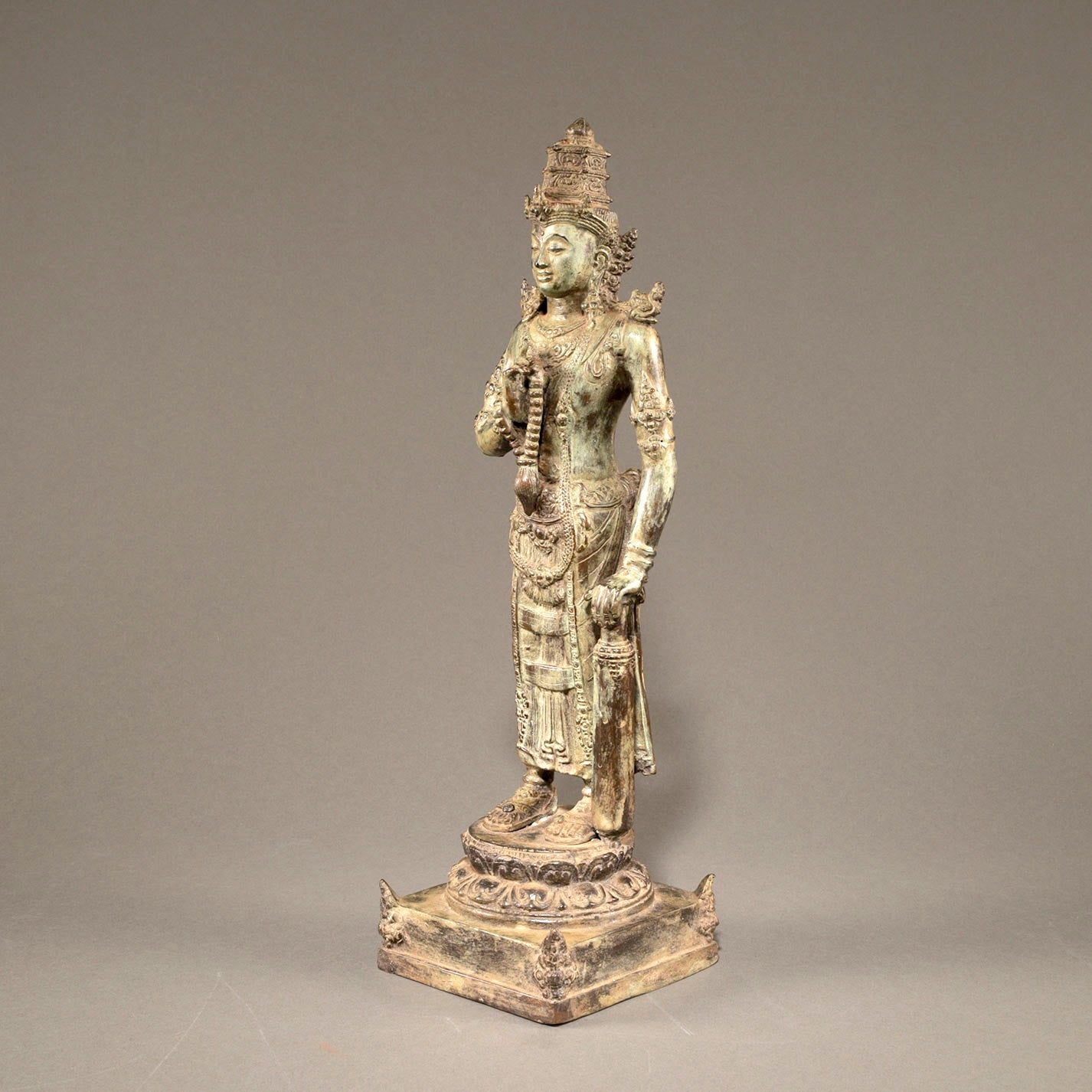 青銅観音菩薩立像