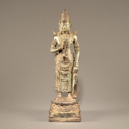 青銅観音菩薩立像