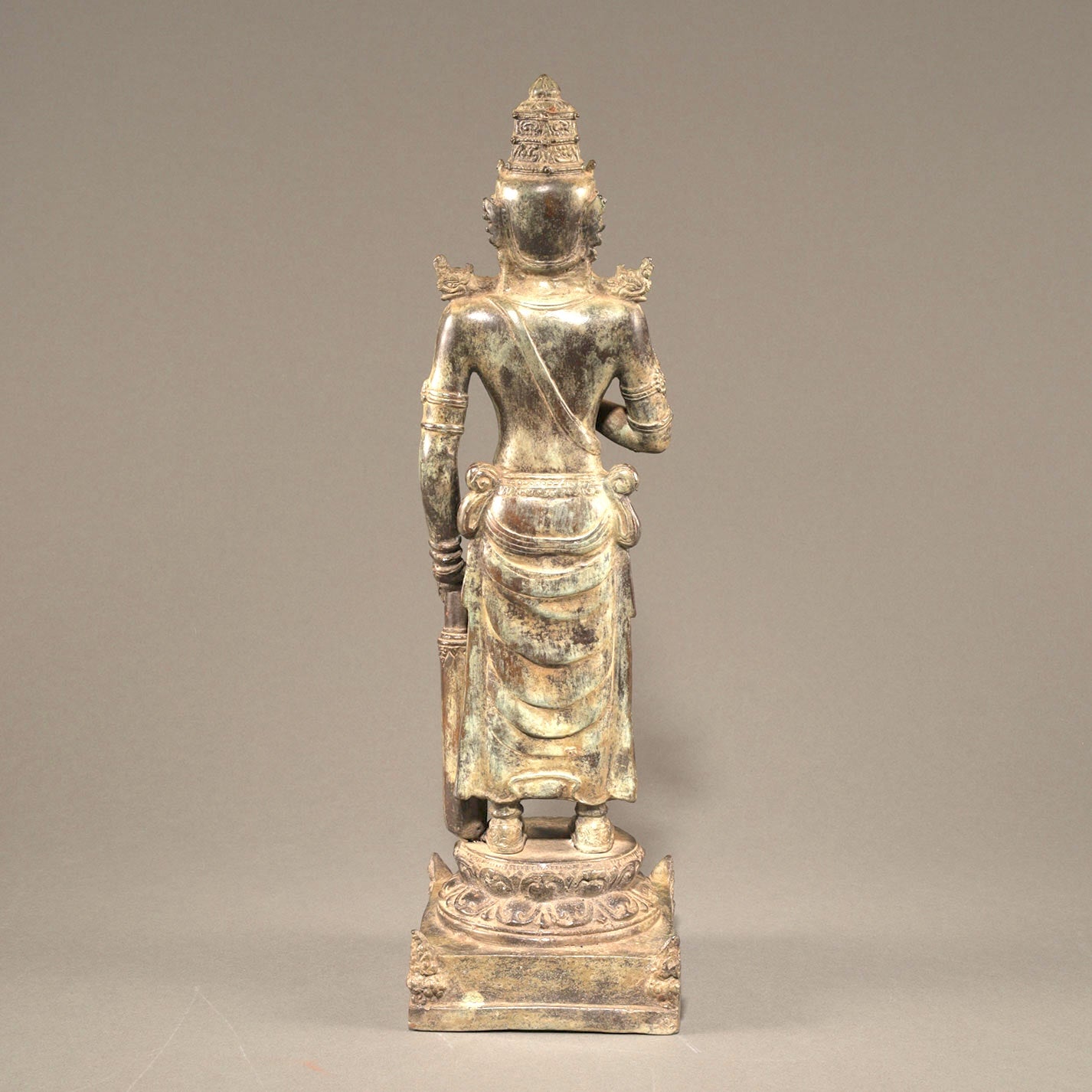 青銅観音菩薩立像