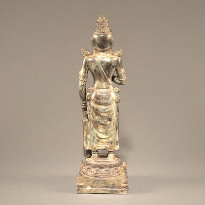 青銅観音菩薩立像