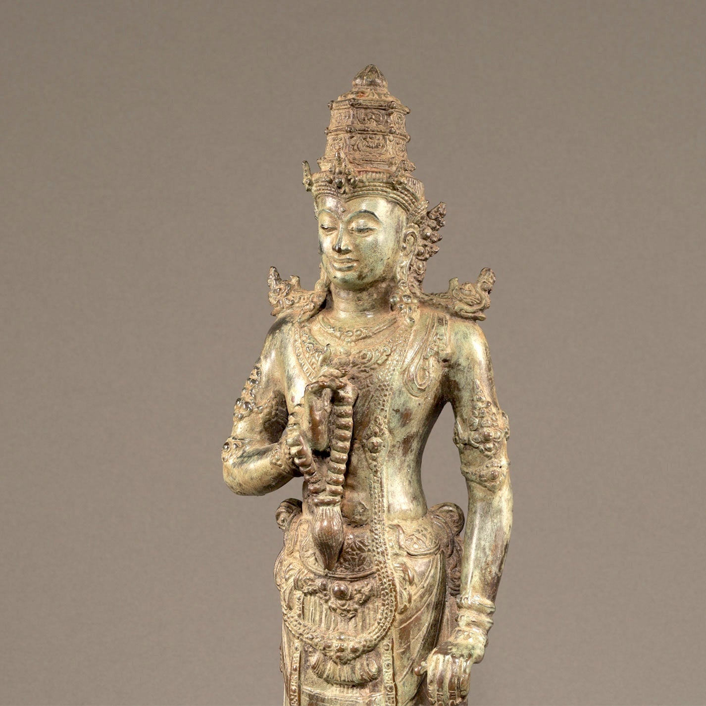 青銅観音菩薩立像