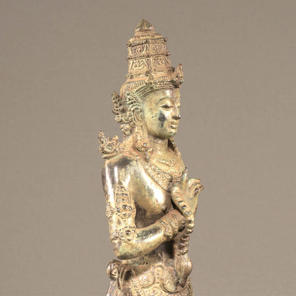 青銅観音菩薩立像